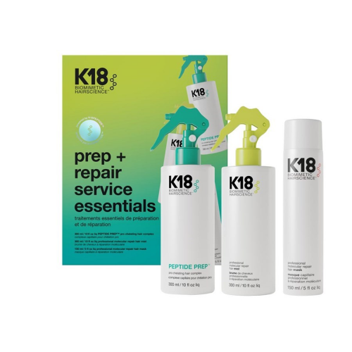 K18 Prep + Repair Service Essentials