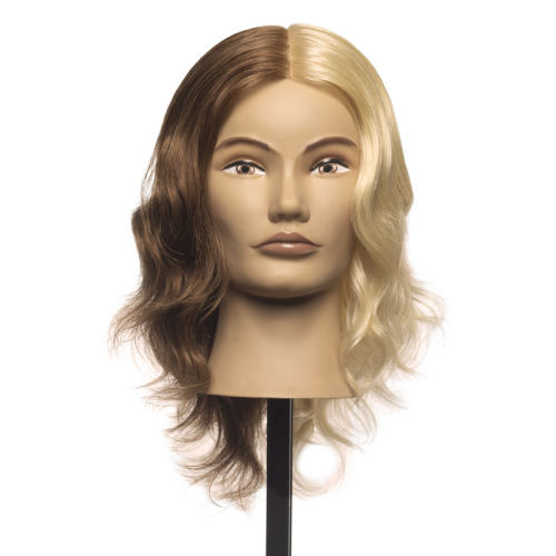Bicolour – 100% Human Hair Mannequin