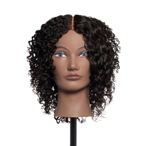 Multi-Texture Quad – 100% Human Hair Mannequin