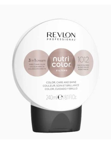 Revlon Nutri Color Filters Hair Color 1012 Mauve Blonde 240ml