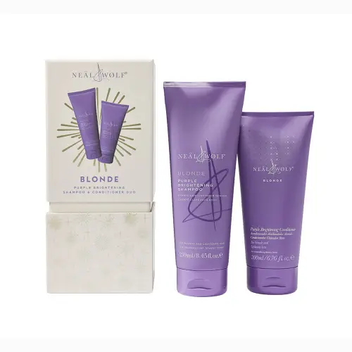 BLONDE Purple Brightening Shampoo & Conditioner Gift Set