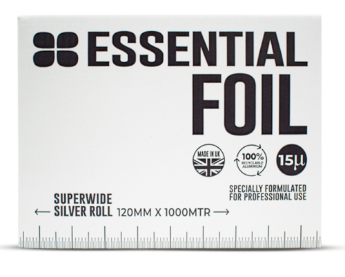 Procare Essential Silver Superwide Hair Foil Roll 120mm X 1000m