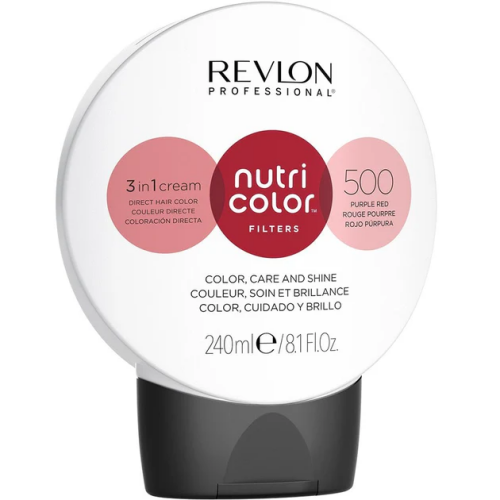 Revlon Nutri Color Filters Hair Color 500 Purple Red 240ml