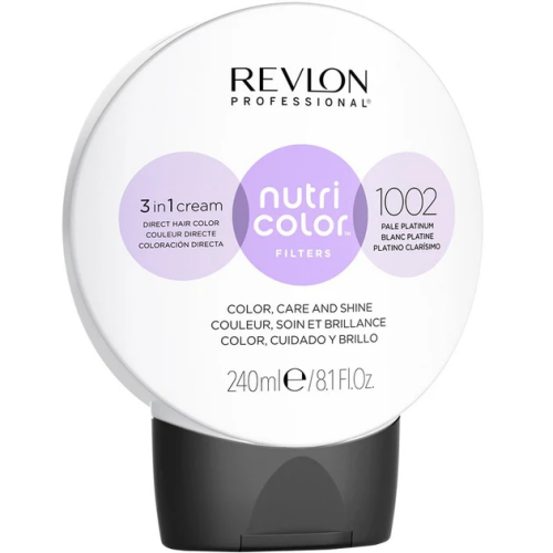 Revlon Nutri Color Filters Hair Color 1002 Pale Platinum 240ml