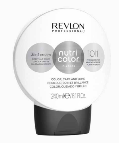 Revlon Nutri Color Filters Hair Color 1011 Intense Silver 240ml