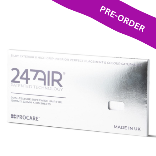 Procare 120MM X 250MM X 100 Dual Texture Hair Foil Sheets