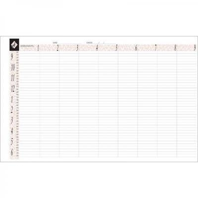 4 Column Loose Leaf Pages