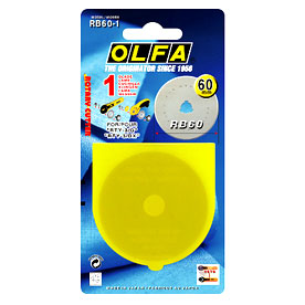 Rotary Cutter Replacement Blade Olfa RB60/1 Spare Blade Pack