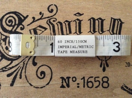 Butterfly Tailors Tape Measure Fibreglass Metal End 60