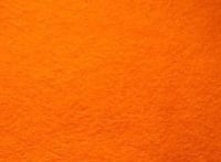 One Square of Craft Felt - Orange