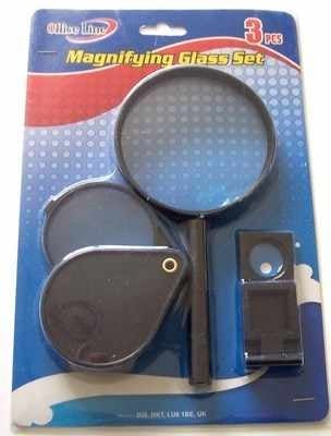 Magnifying Glass Set for Knitting, Sewing, Crafts, Books
