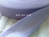 Pale Lilac Fabric Trimming Tape 50 Metre Reel