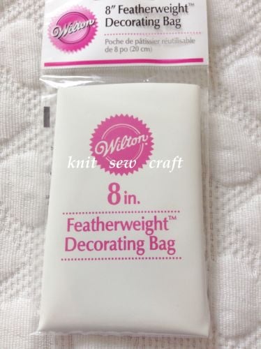 Wilton 8 Inch Piping Bag Featherweight For Icing Cakes Decorating