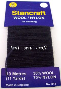 Navy Blue Sock Darning Wool - Stancraft UK