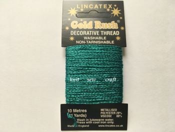 Metallic Sewing Thread - Jade Green