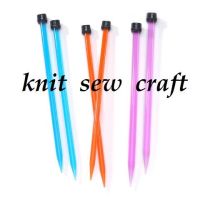 coloured knitting needles