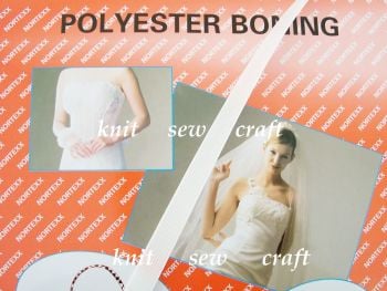 White Boning Tape For Corsetry Costumes Lingerie
