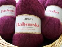 Sirdar Babouska Chunky Knitting Wool Burgundy Red F056/106
