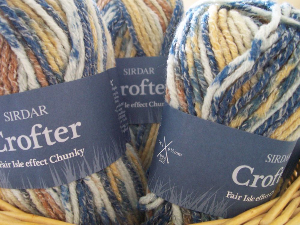 Sirdar Crofter Chunky Wool 50g Hebrides 044