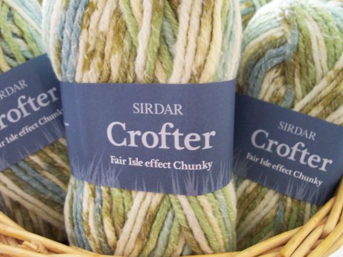 Sirdar Crofter Chunky Wool 50g Seagrass 045