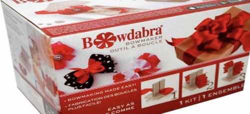 Darice Large Designer Bowdabra Bow Maker + DVD