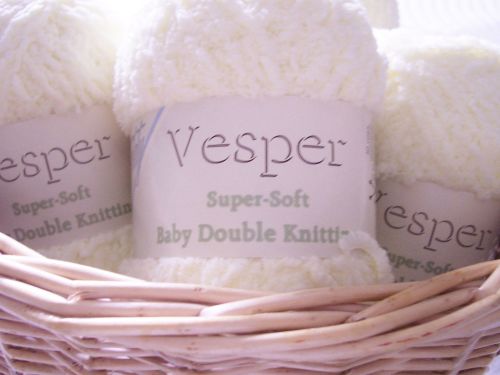 Teddy Vesper Supersoft DK Baby Knitting Wool Cream