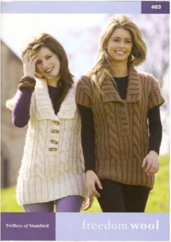Twilleys Freedom Knitting Book 463 12 Autumn/Winter Designs