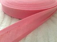 bunting tape made from 100% cotton - rose pink