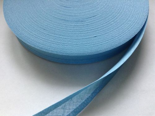 Blue Bias Binding Tape 25mm - Sky Blue