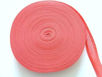 Cotton Bias Tape - Coral Pink