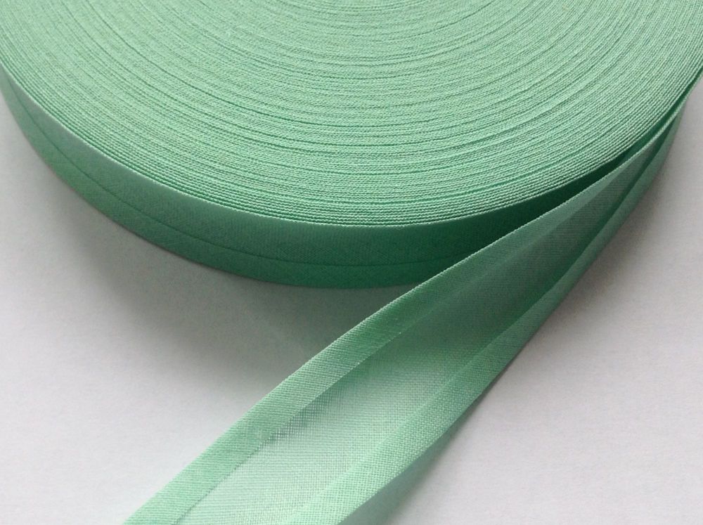 Mint Green Bias Binding 50 Metre Reel