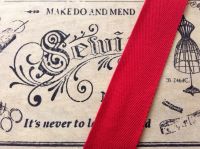 Red Tape For Aprons Pinafore Ties 25mm Wide