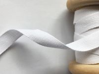 13mm White Cotton Tape for Aprons Bunting - 10 metres