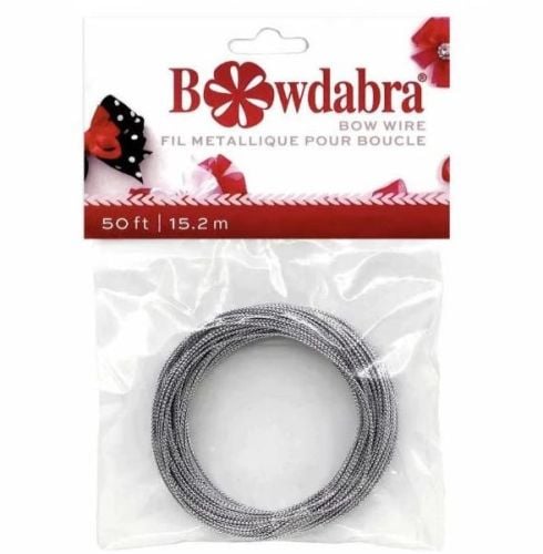 Darice Bowdabra Silver Bow Wire 3 Packs 150 feet