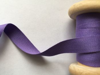 Purple Cotton Tape For Aprons Bunting Crafts - Lavender