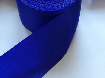 Royal Blue Satin Ribbon 72mm Wide