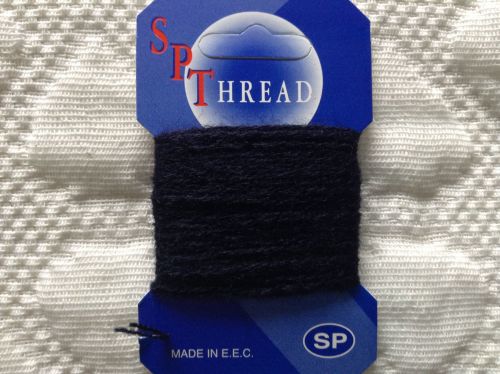 Navy Blue Darning Wool For Mending Repairs - SP Thread
