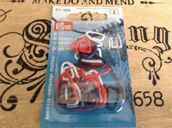 Prym Stitch Markers for Wool, Assorted Colours (pack)