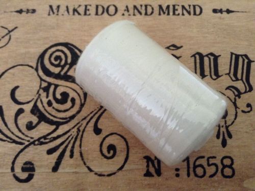 natural white sewing thread 120s raw white 1000 yards reel polyester