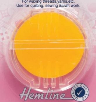 Hemline Beeswax & Holder for Sewing Needles Thread