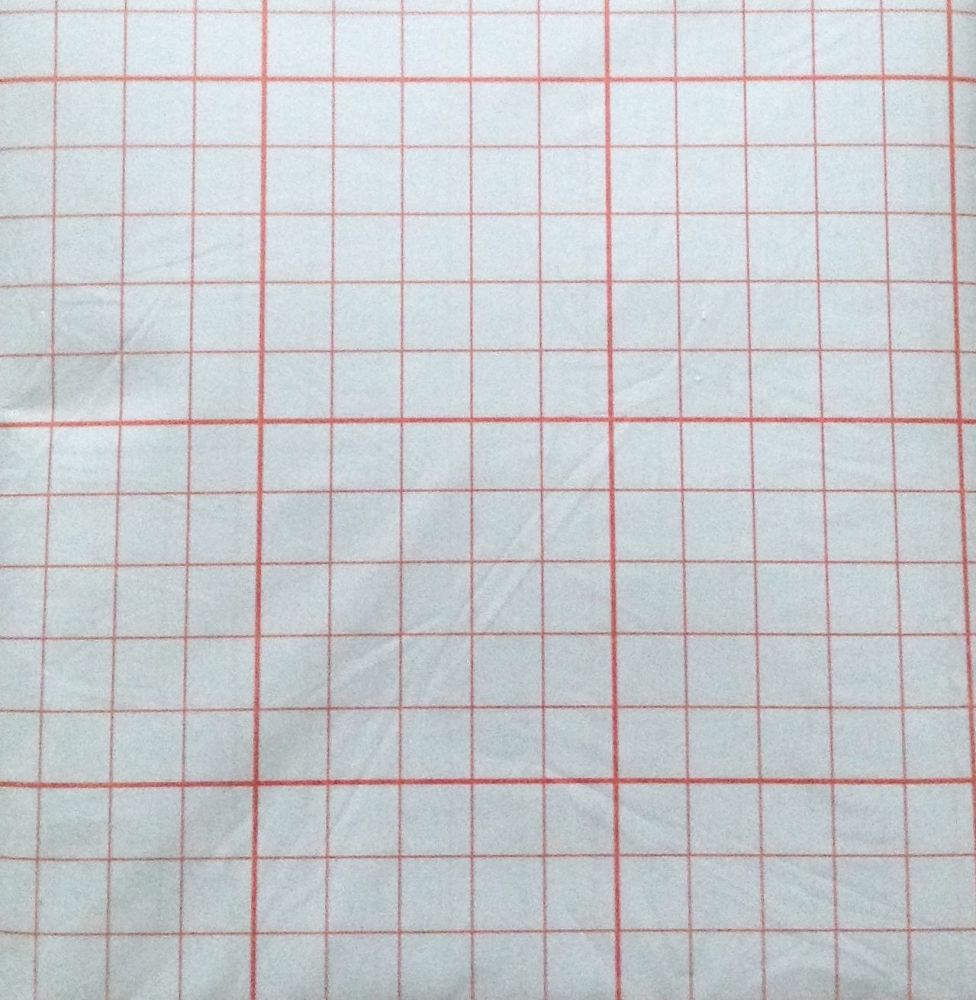 Squared Paper For Dressmaking - 3 Sheets Of Pattern Paper