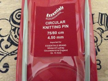 Circular Knitting Needles 4.5mm Whitecroft