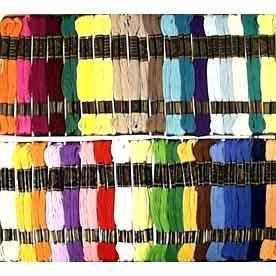 72 Duchess Embroidery Cross Stitch Skeins, Threads