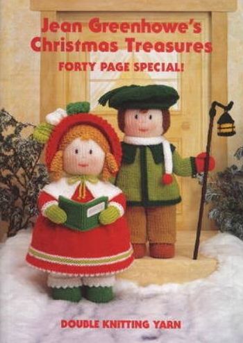 Jean Greenhowe Christmas Treasures Double Knitting Patterns Book