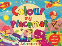 Colour My Placemat Childrens Picture Adventure Book
