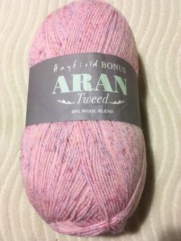 Sirdar (Hayfield) Aran Tweed With Wool 400g Ball - Berry 799