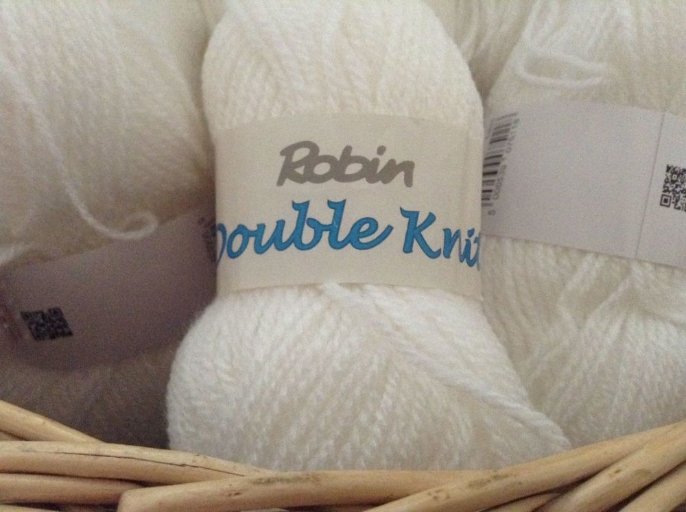White knitting wool store