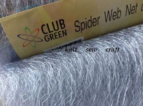 Silver Spider Web Net