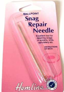 Hemline Ballpoint Snag Repair Needle