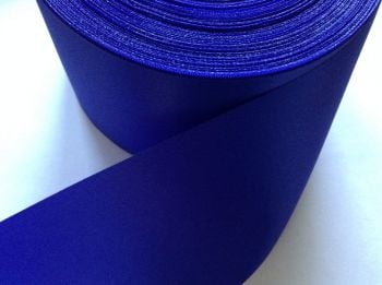 Satin Ribbon 72mm Wide - Royal Blue
